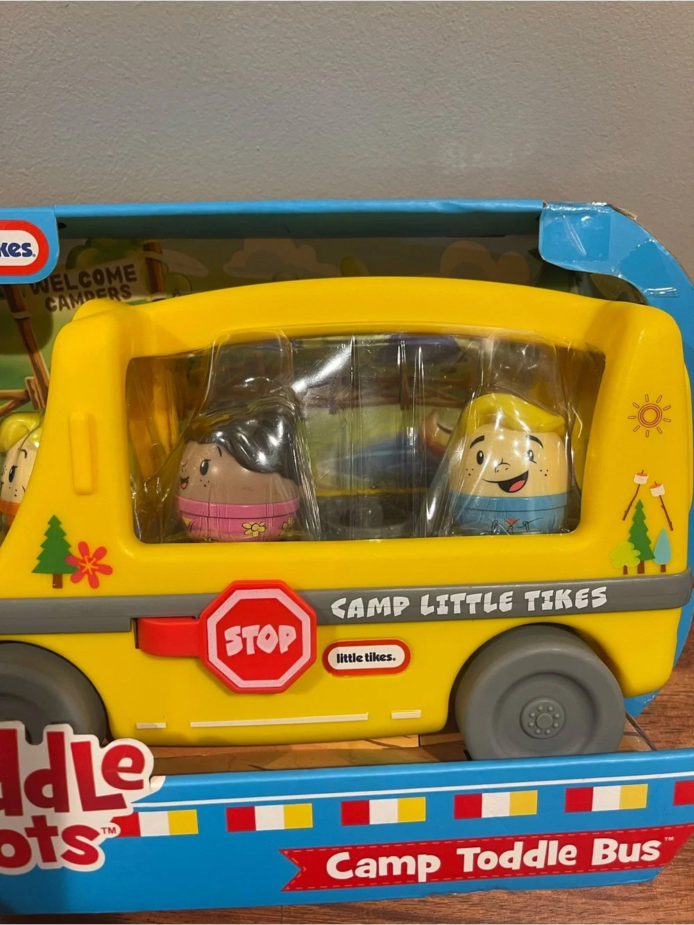 Little Tikes Toddle Tots Camp Tottle School Bus Playset